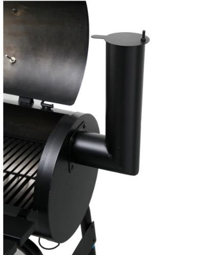 tepro Smoker Wichita (Holzkohle-Grillwagen mit Rollen) zum Räuchern und Grillen, Neben- und Hauptkammer mit Belüftungsregler und Kamin, Thermometer, Maße ca. 115 x 63,5 x 116,5 cm - 1 tepro Smoker Wichita (Holzkohle-Grillwagen mit Rollen) zum Räuchern und Grillen, Neben- und Hauptkammer mit Belüftungsregler und Kamin, Thermometer, Maße ca. 115 x 63,5 x 116,5 cm - 1