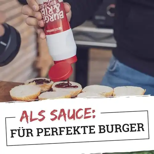 SizzleBrothers Original BBQ & Burger Sauce | satte 620g | Super leckere , Grillfleisch, Steaks, Pulled Pork, Hähnchen & Co. | Barbecue Burgersauce & Spareribs Glaze - 2