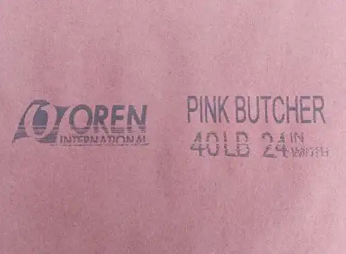 Bergfeld BBQ - Oren Pink Butcher Paper - ORIGINAL US-IMPORT - 15 Meter x 61 cm - Metzger Papier – für BBQ Smoker Grill - 4