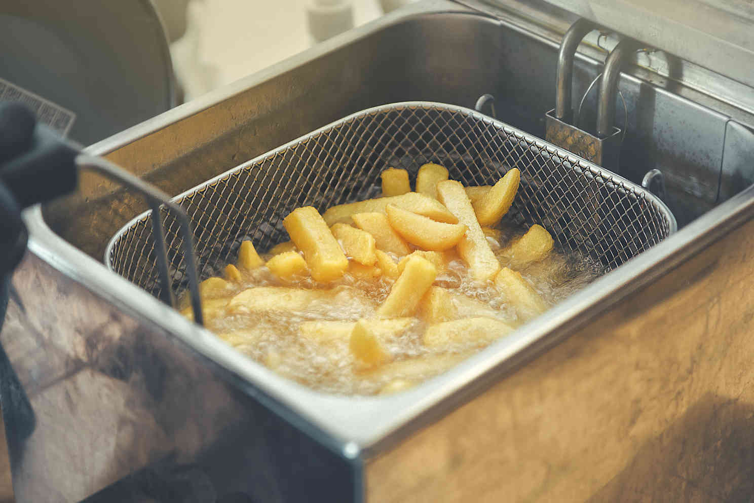 Pommes in der Friteuse zubereiten - so wirds gemacht