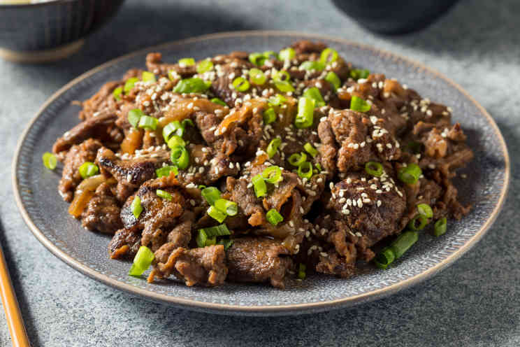 Koreanisches Bulgogi aus dem Rindernacken