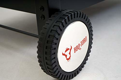 BBQ-Toro Grillwagen 85 x 50 x 81 cm | Metall Grilltisch mit großer Arbeitsfläche | Grill Beistelltisch Grilltisch Outdoor Servierwagen Garten Trolley (Schwarz) - 4 BBQ-Toro Grillwagen 85 x 50 x 81 cm | Metall Grilltisch mit großer Arbeitsfläche | Grill Beistelltisch Grilltisch Outdoor Servierwagen Garten Trolley (Schwarz) - 4