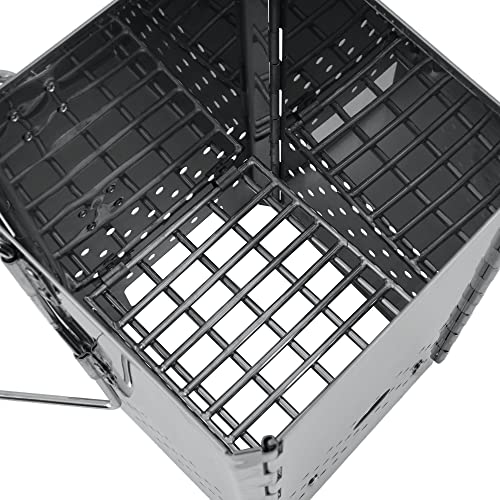 BBQ-Toro klappbarer Edelstahl Anzündkamin mit Griffen | 16 x 16 x 29 cm | Faltbarer Grillkamin mit Tragetasche für BBQ, Campen, Outdoor, Garten, Terrasse, Festival | Grill Starter, Grill Zubehör - 6 BBQ-Toro klappbarer Edelstahl Anzündkamin mit Griffen | 16 x 16 x 29 cm | Faltbarer Grillkamin mit Tragetasche für BBQ, Campen, Outdoor, Garten, Terrasse, Festival | Grill Starter, Grill Zubehör - 6