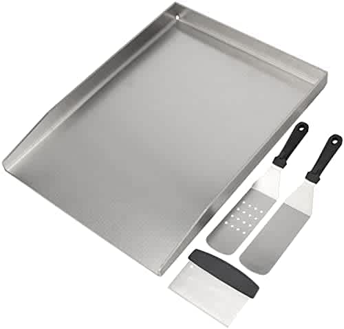 Grillplatte aus Edelstahl Grillplatte aus Edelstahl