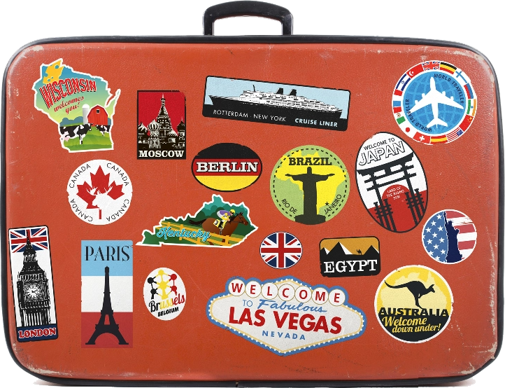 Sticker Suitcase Image