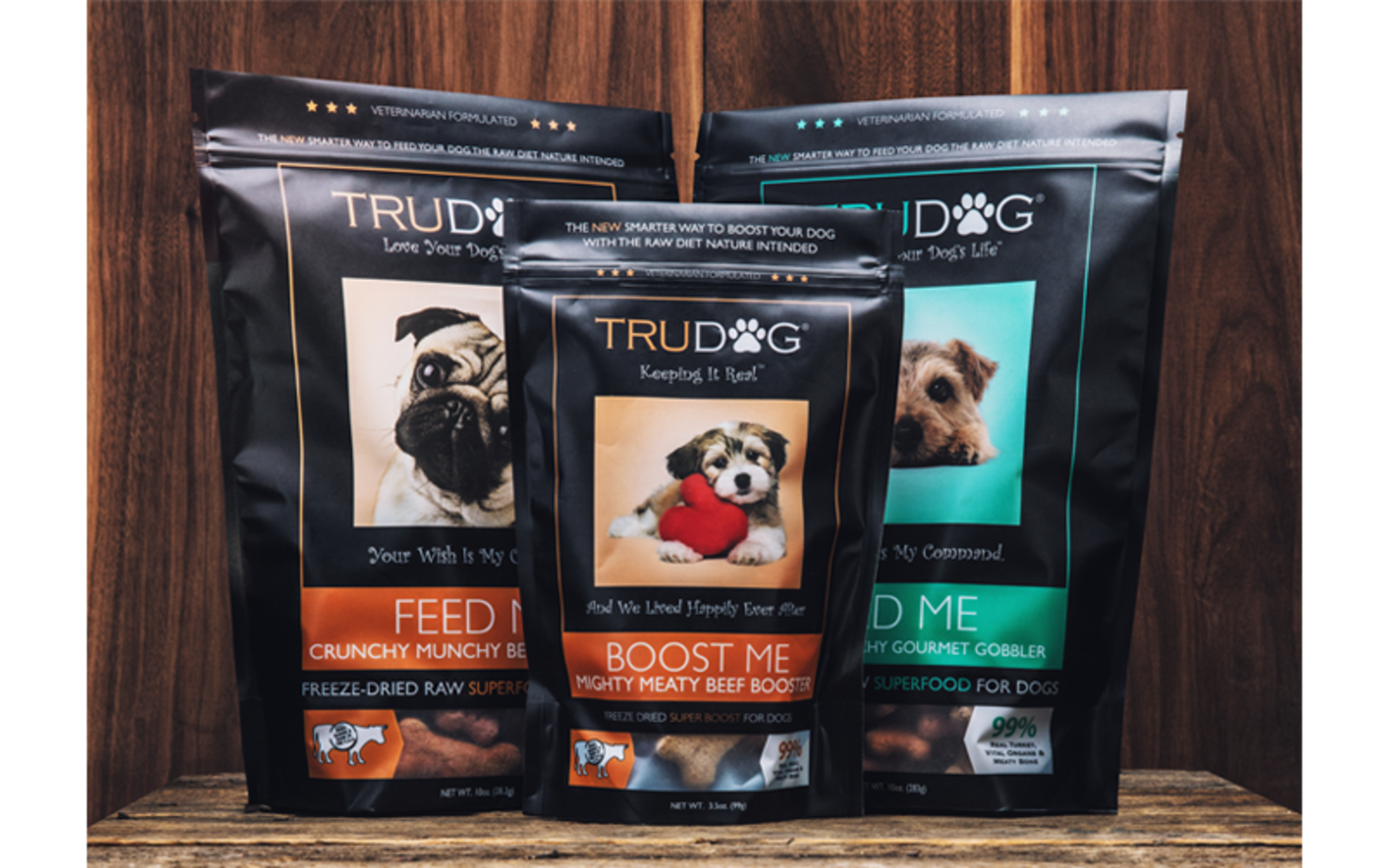 Trudog feed me crunchy munchy gourmet gobbler hot sale dry dog food
