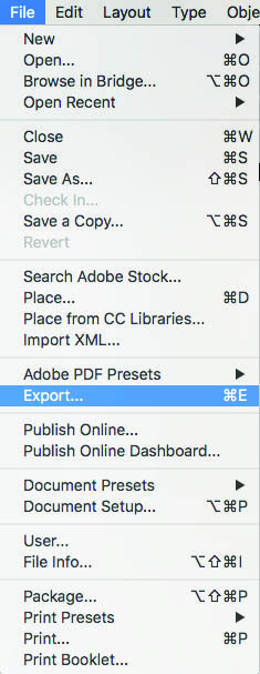 file export