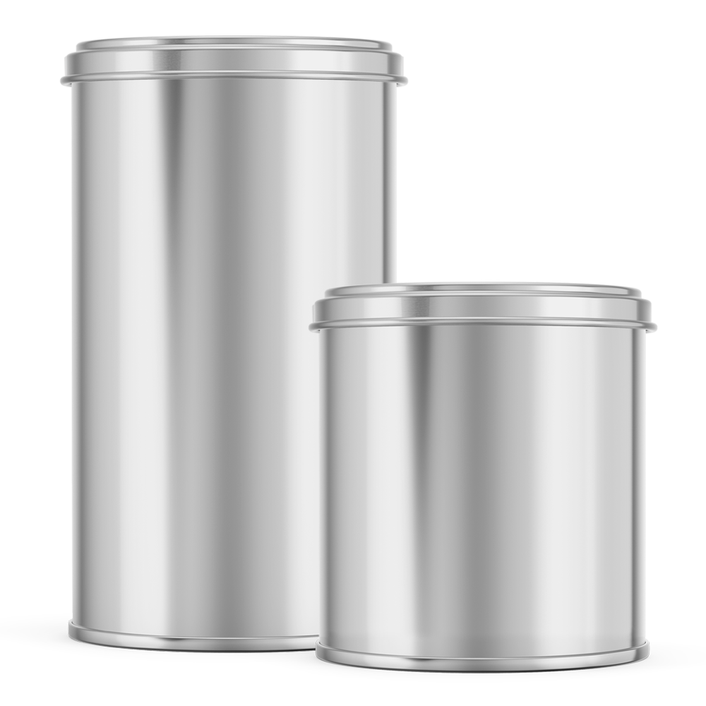 Blank deals metal tins