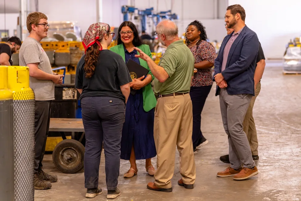 Rep. Rashida Tlaib Visits EPA-Certified Refrigerant Reclaimer in Livonia