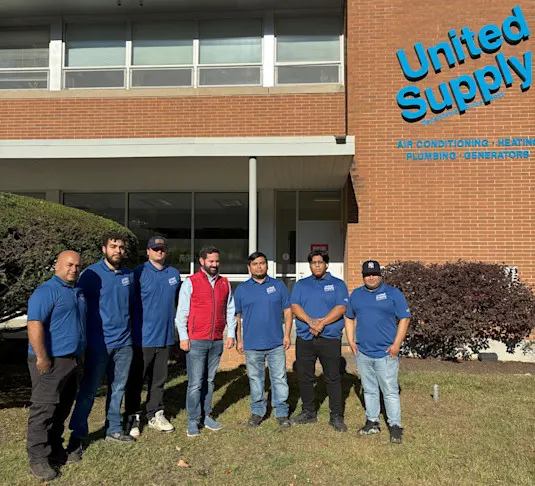 Lawler Visit with United Supply Employees
