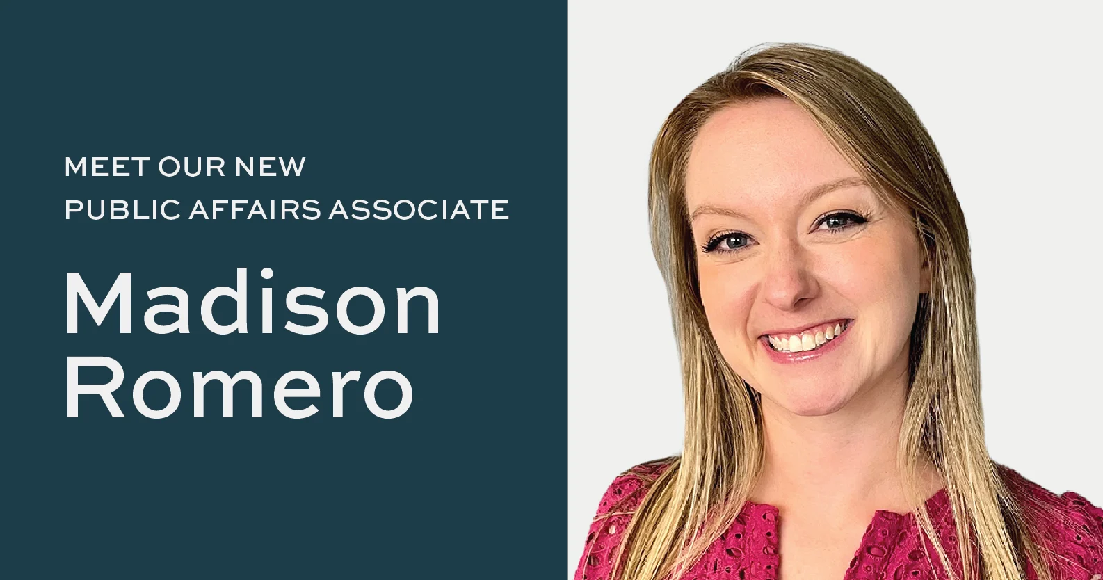 HARDI welcomes Madison Romero as its new Public Affairs Associate