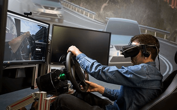 VR虚拟现实自动驾驶汽车