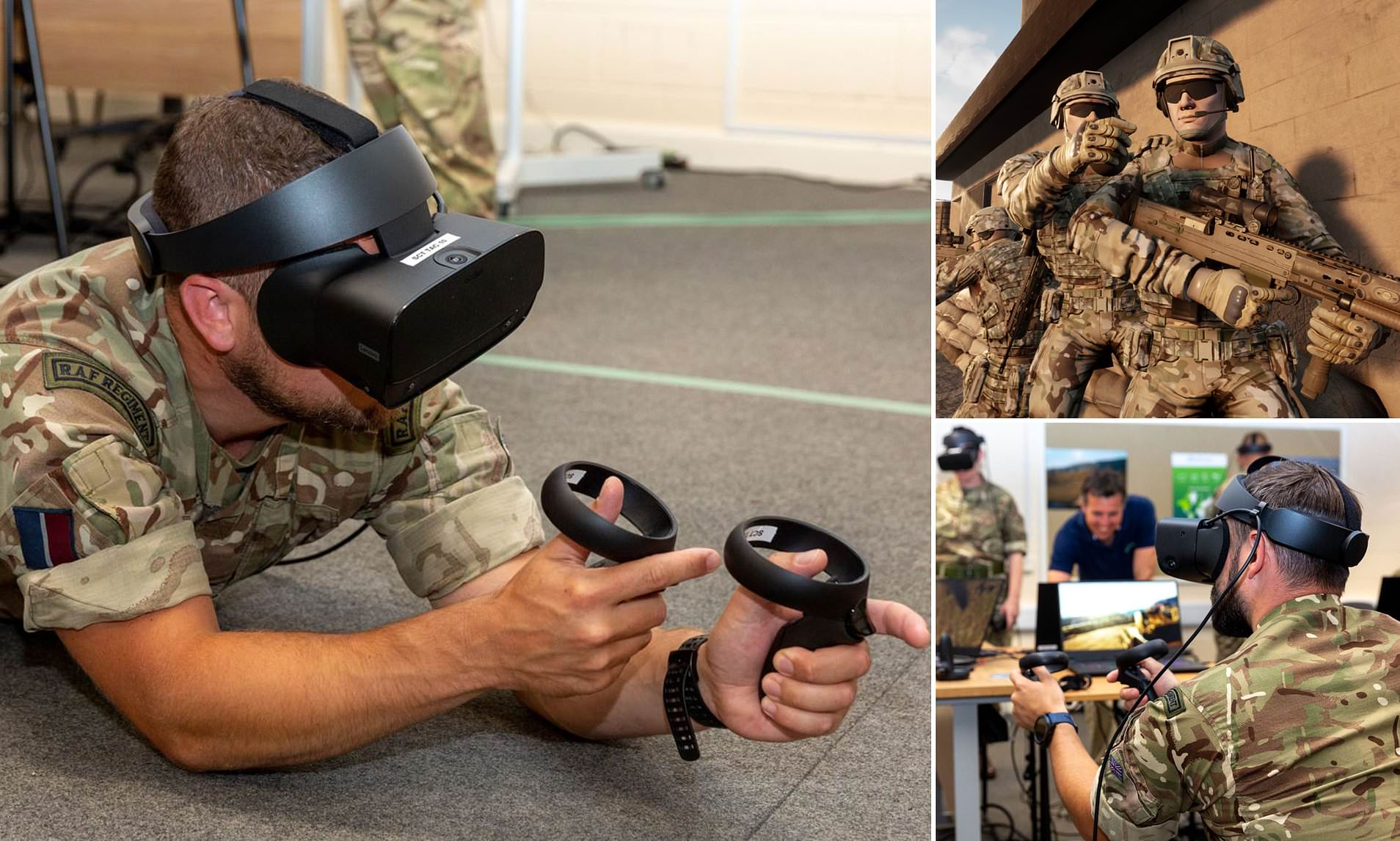 VR虚拟现实国防军事应用