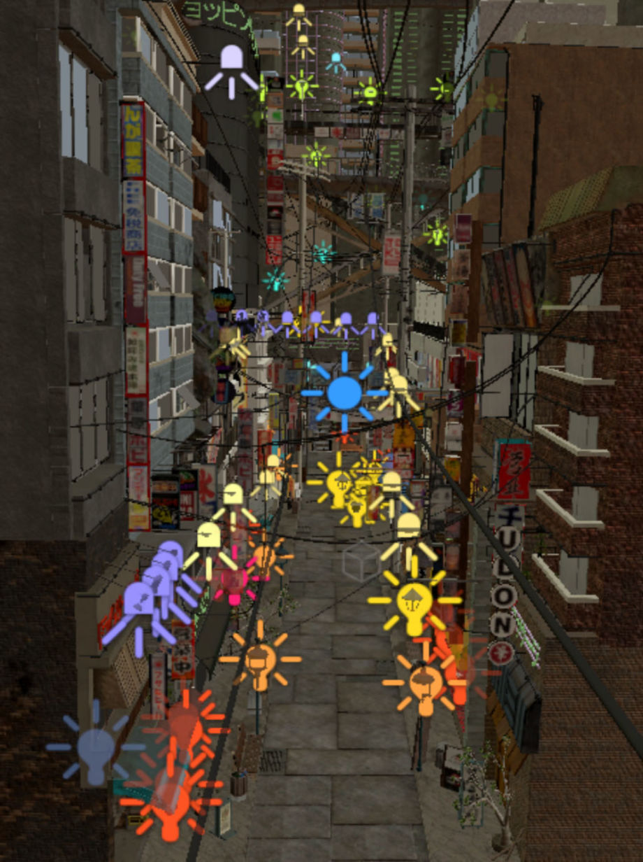 unity渲染的东京街景-照明效果_3Dcat实时渲染云平台