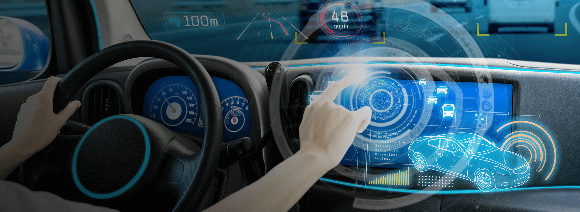 虚拟现实自动驾驶汽车
