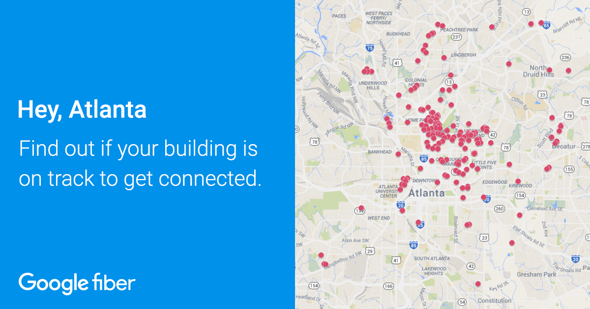 Find an Apartment with Google Fiber in Atlanta, GA
