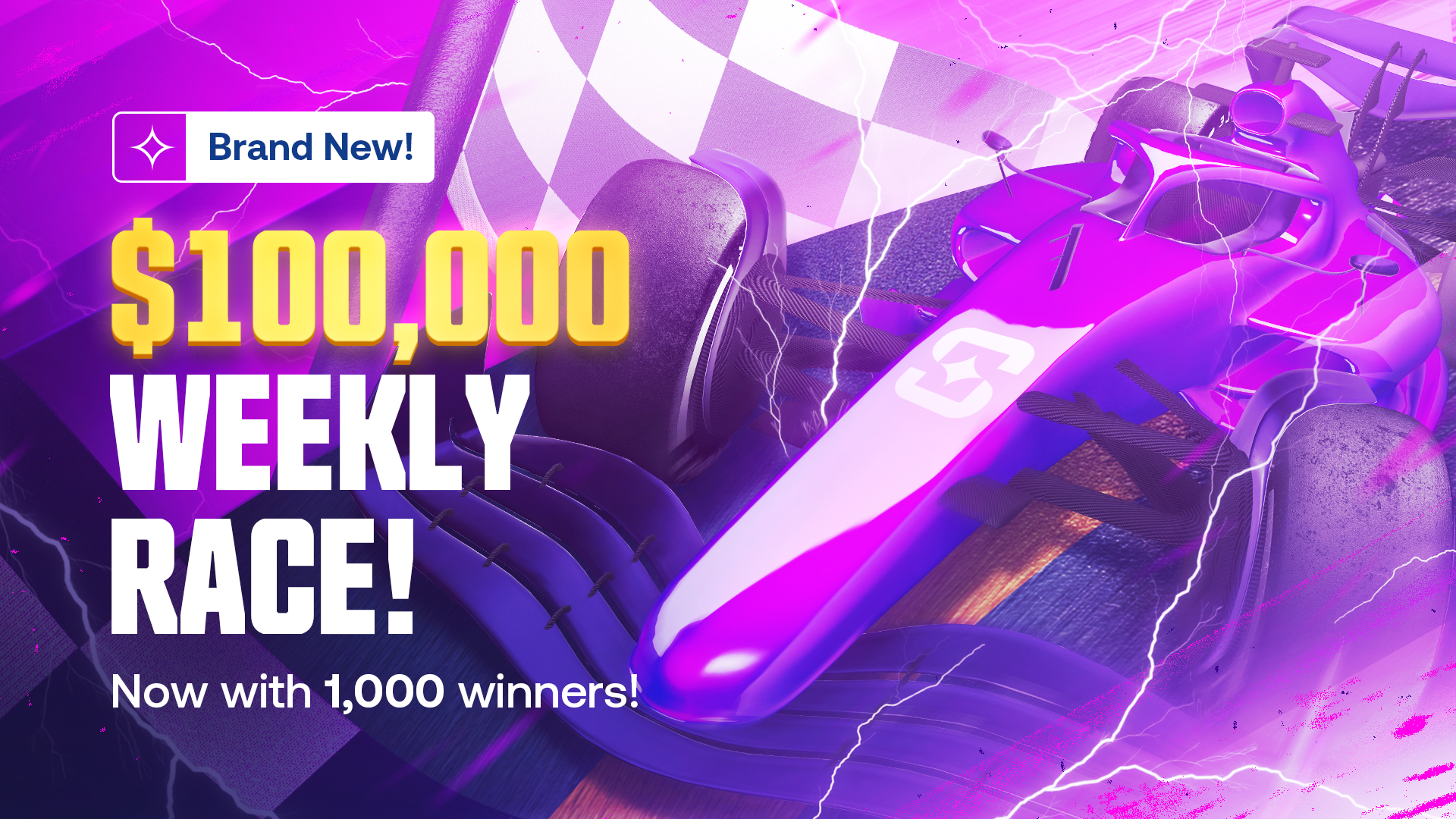 $100,000 Weekly Race