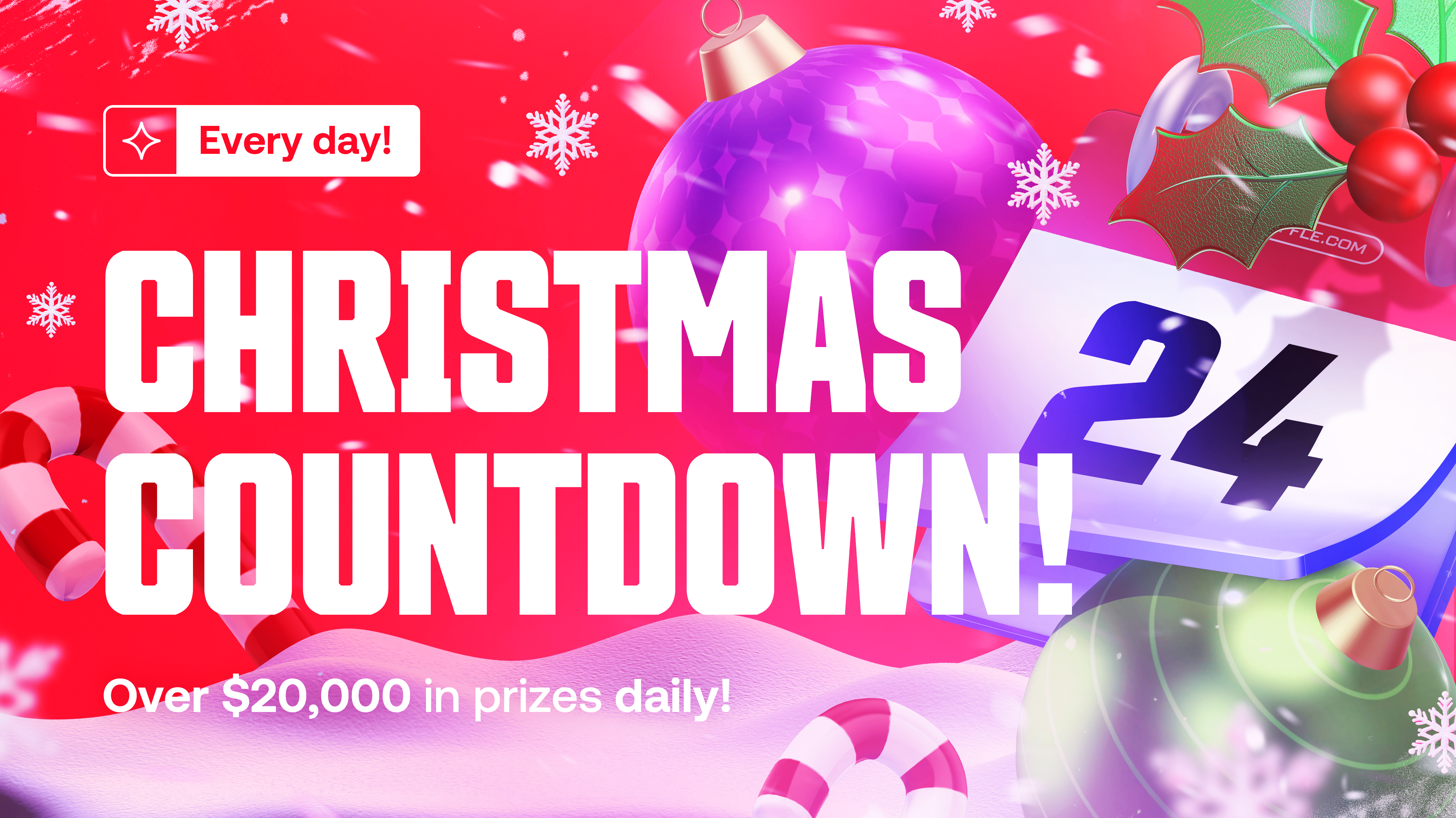 Christmas Countdown 2024 | Promotion | Shuffle - VIP Crypto Casino