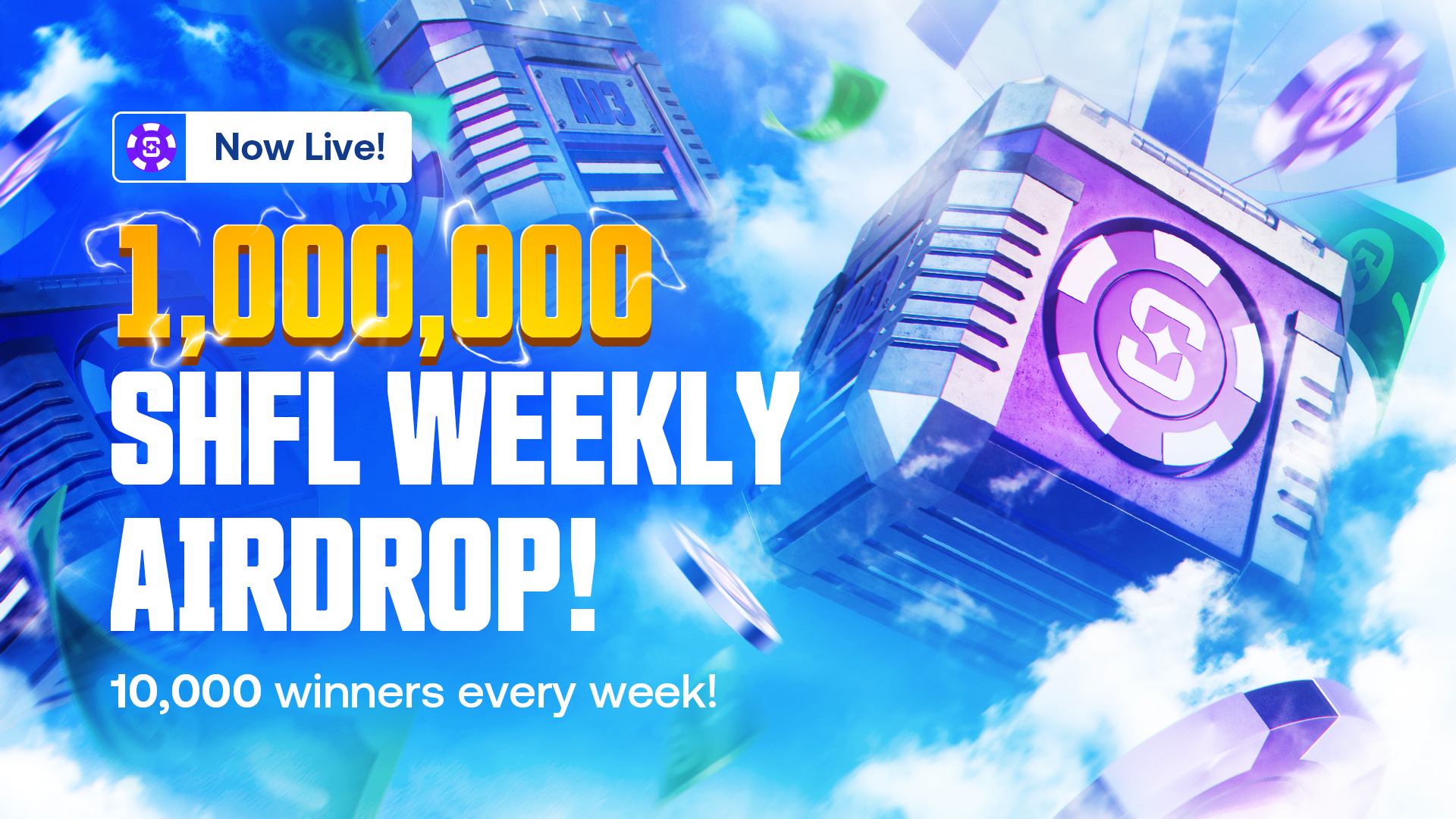 $1M Weekly Airdrop