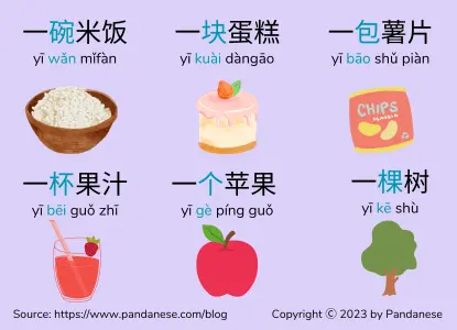 chinese counter words example