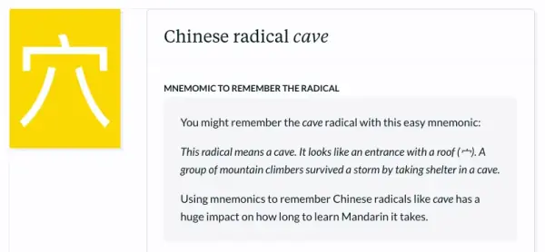 cave radical page