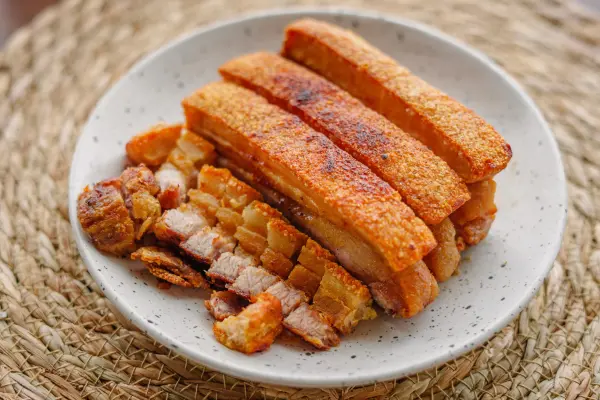 crispy fried pork belly