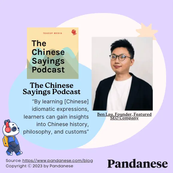 Chinese Sayings Podcast, Chinese podcast