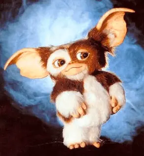 Gizmo, the Mogwai, in the film Gremlins