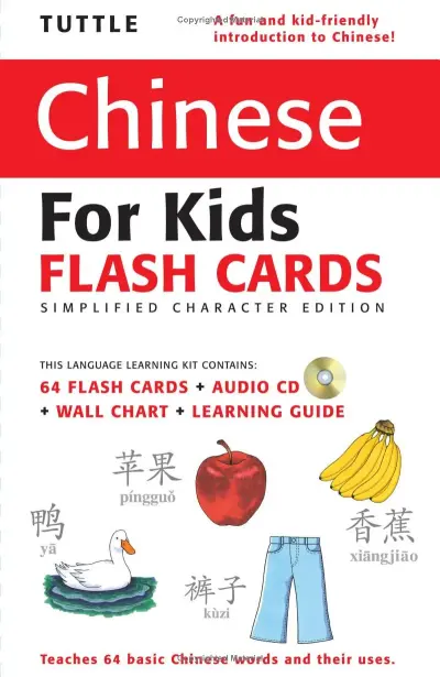 Tuttle Chinese for Kids Flash Cards Cover