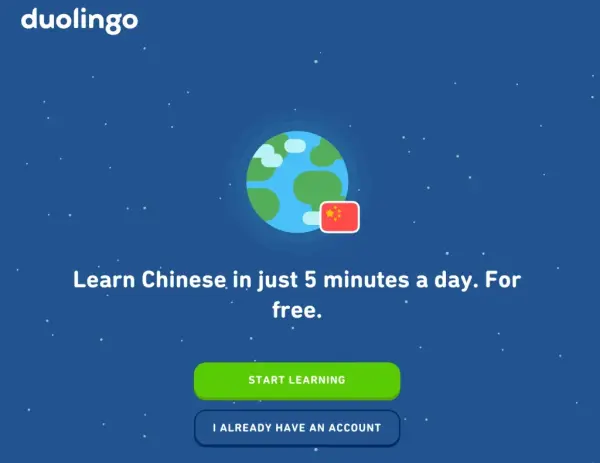 Duolingo's Chinese