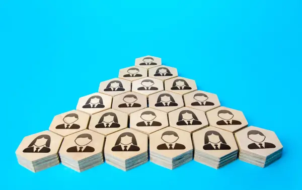 Social hierarchy in a company