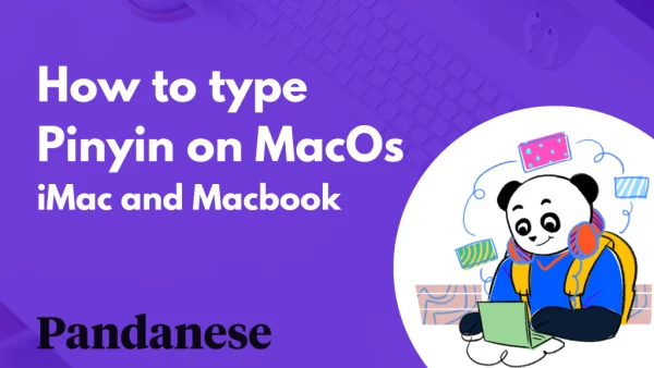 How to type Pinyin on MacOs