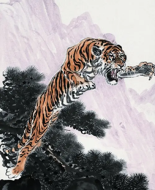 Painting by Hu Shuang-an