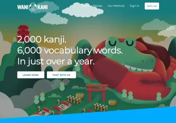 wanikani home page-min