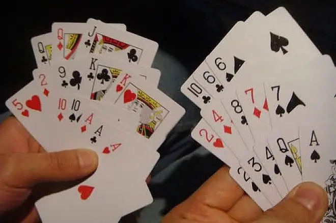 Chinese poker card game