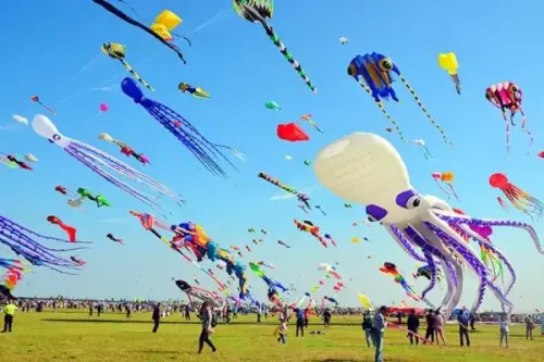 Chinese kite festival