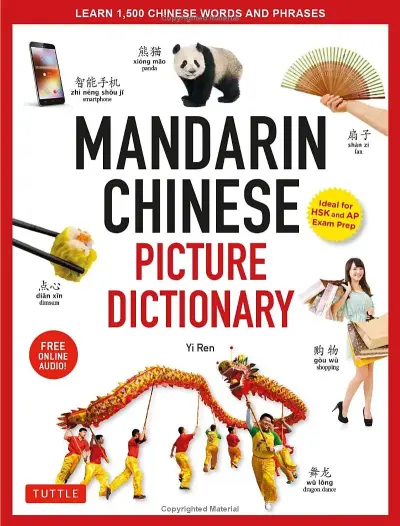 Mandarin Chinese Picture Dictionary Cover