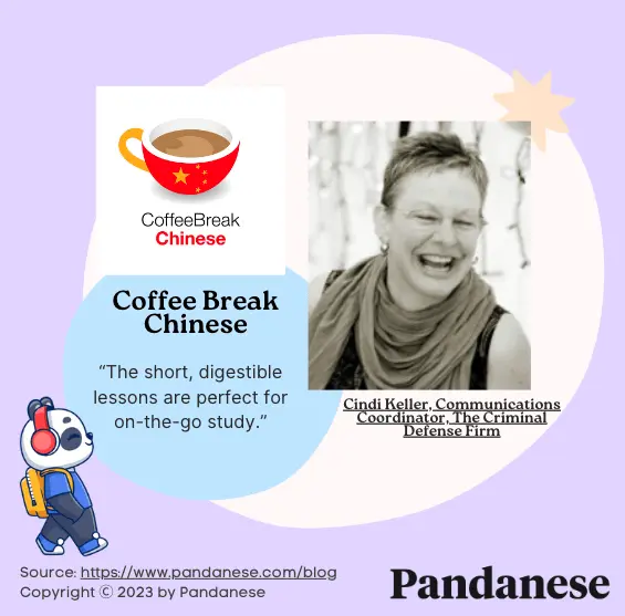 Coffee Break Chinese, Chinese podcast