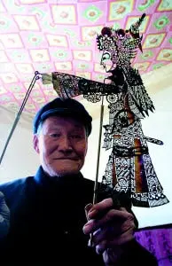 Chinese paper puppet