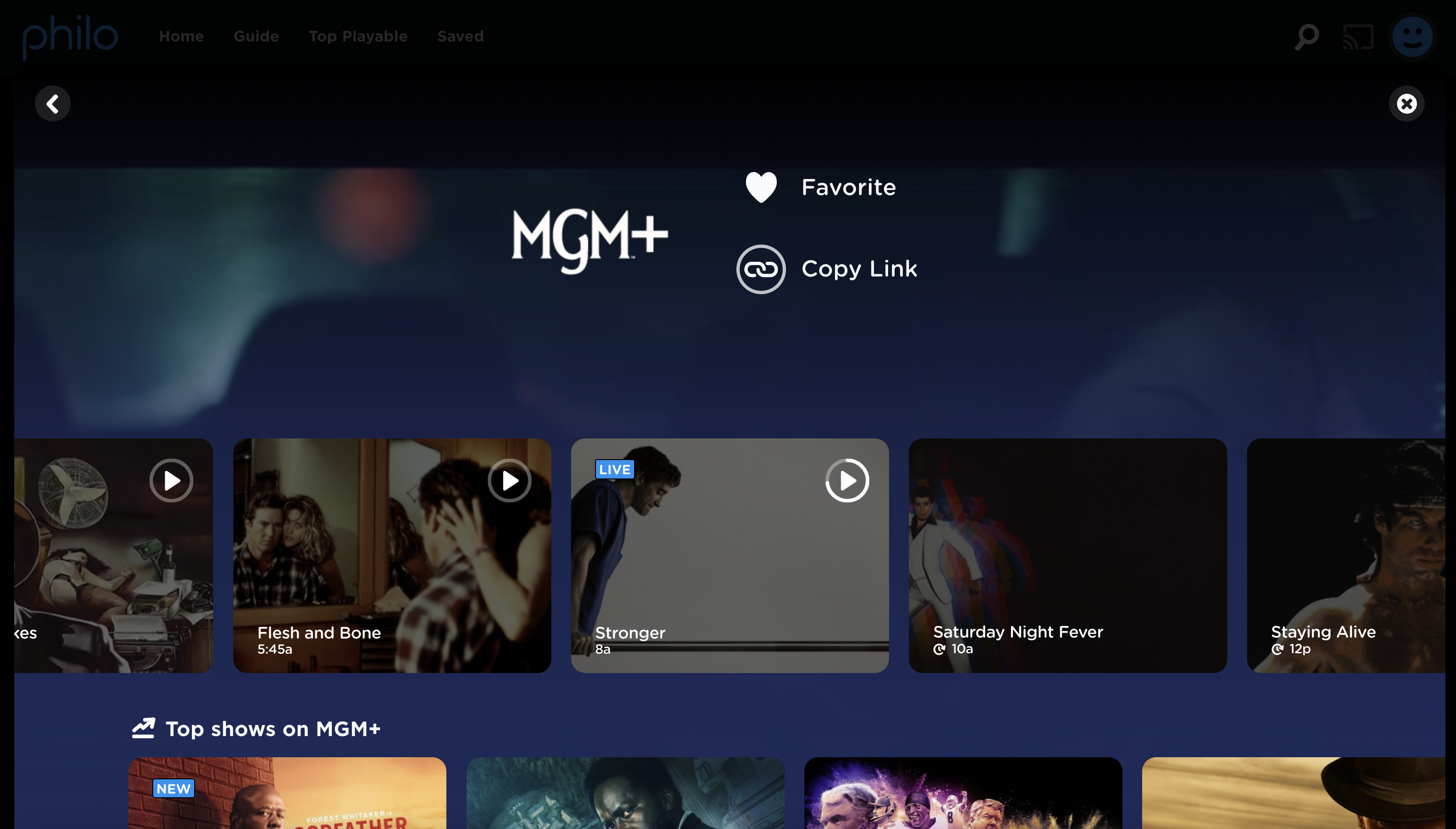 Screenshot web MGM-plus-profile