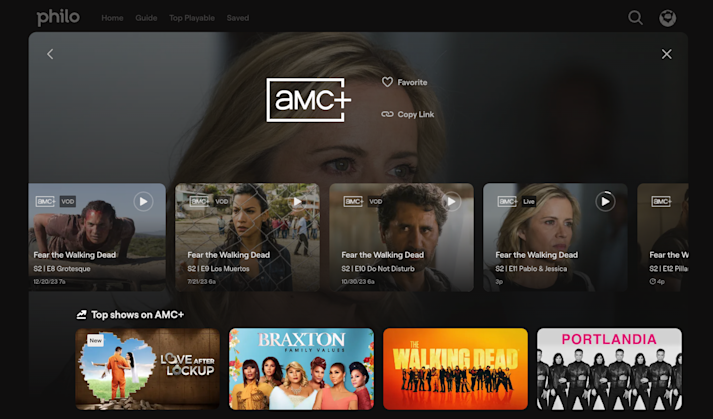 AMC+ ad-free add-on upgrade