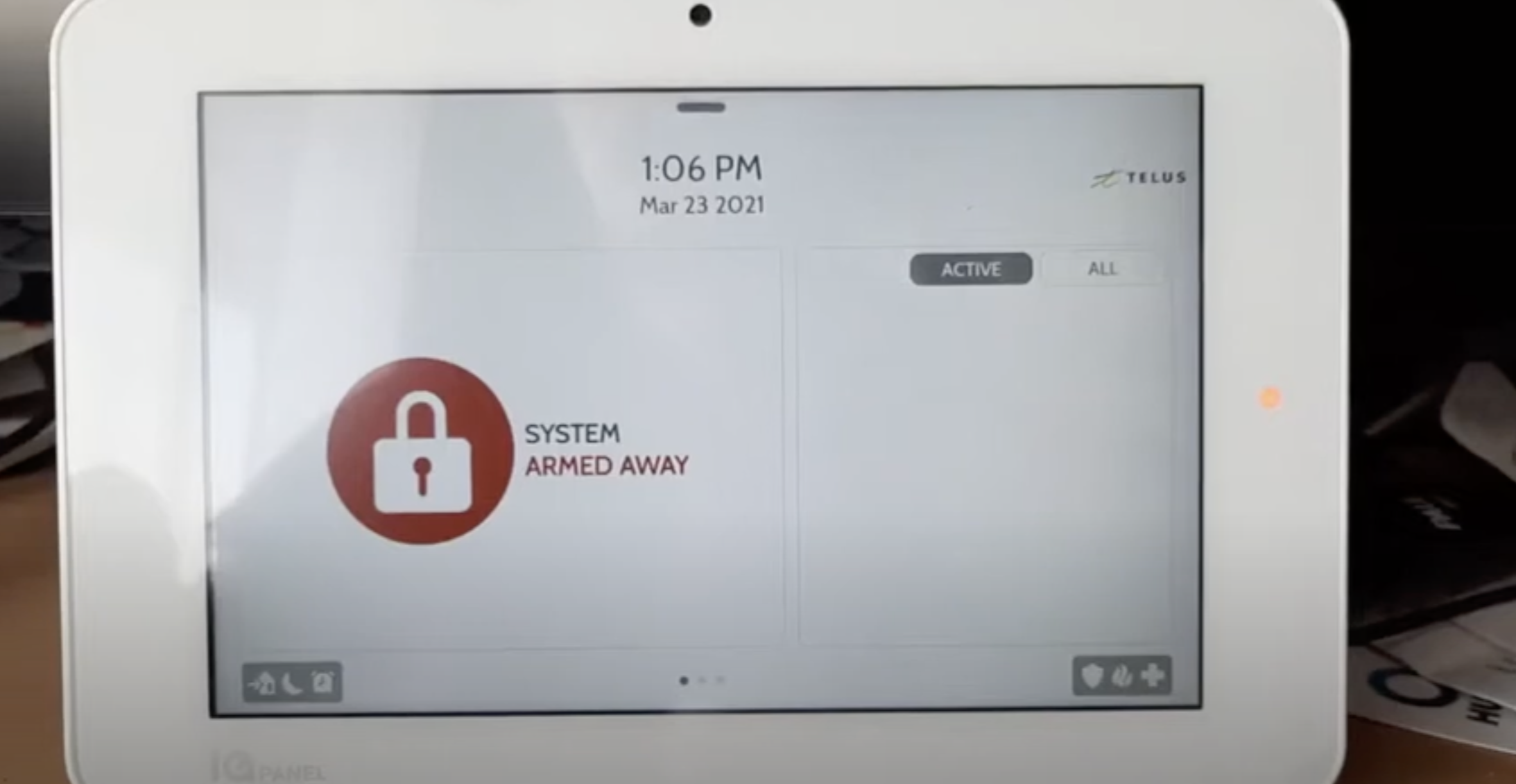 How do I disarm my control panel?