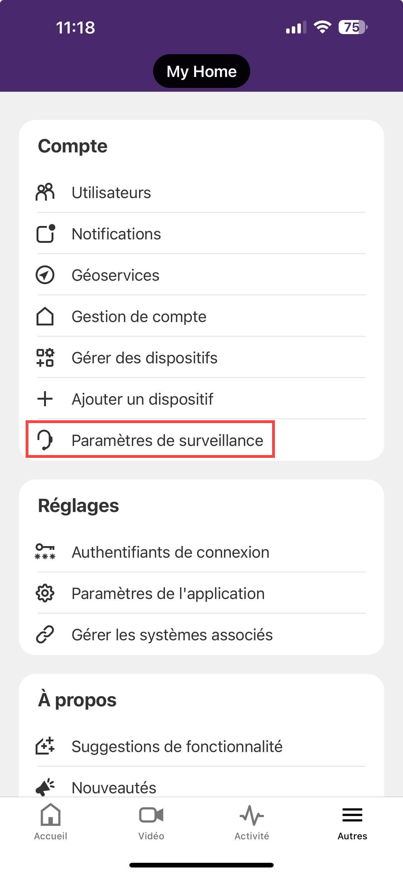 The TELUS SmartHome app and the 