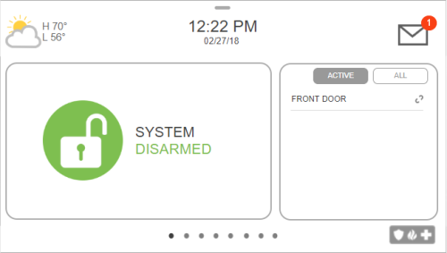 System Disarmed