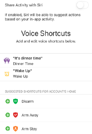 voice shortcuts