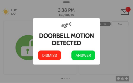 Doorbell Motion Detected
