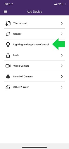 Lighting and appliance control