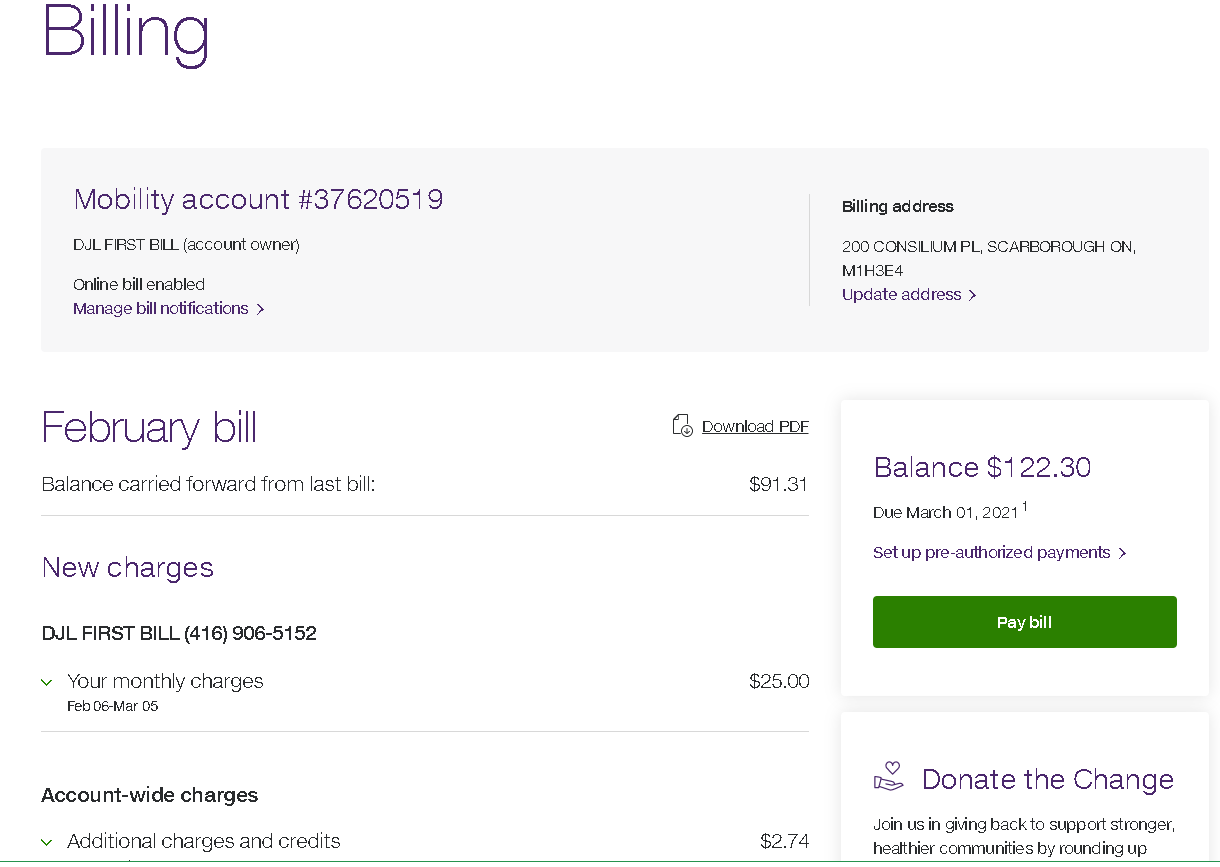 How to view and download your TELUS bill TELUS Support