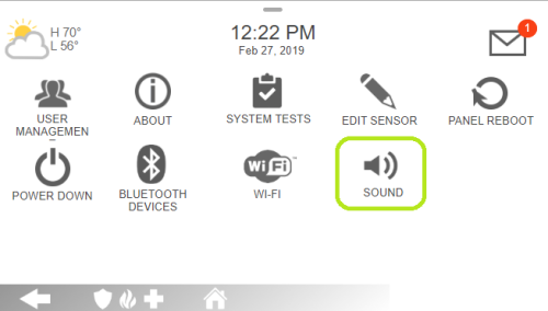 Configure my chime settings / Control Panel Sound