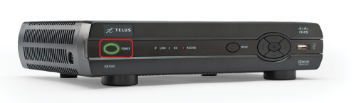 Optik STB Power button